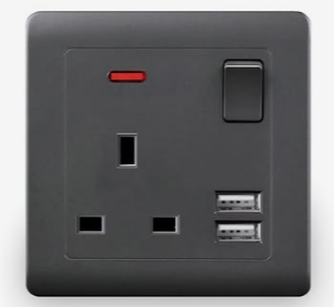 13amp Double USB socket