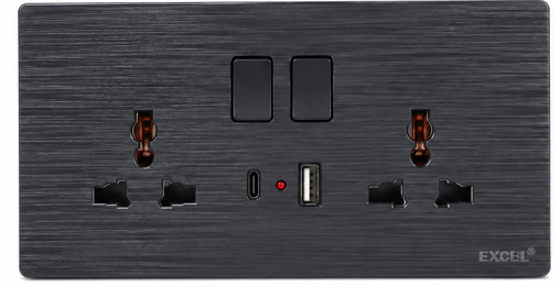 15amp Double USB Socket