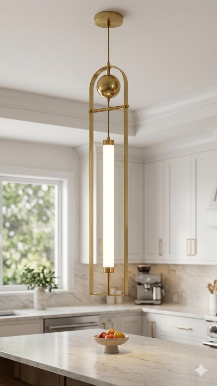 Halo pendant light
