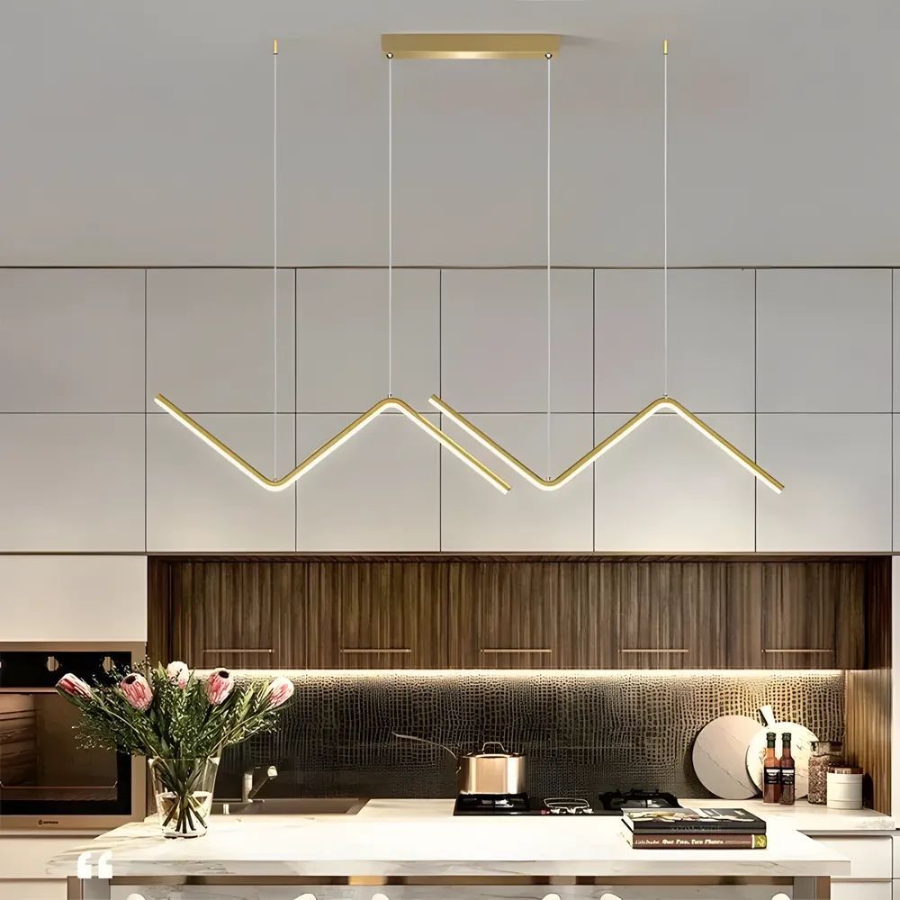 Zigzag Led pendant light